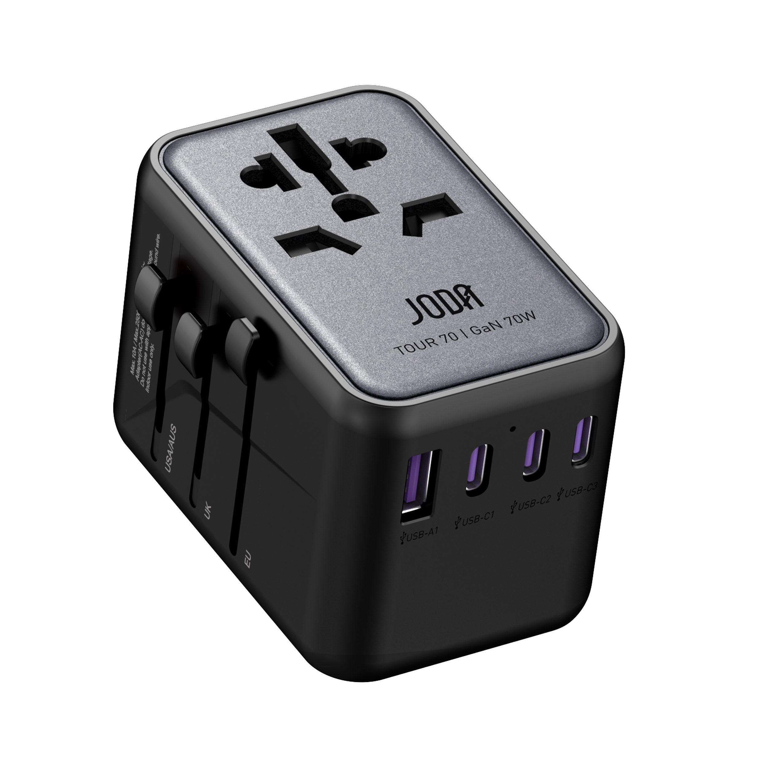 TOUR 70 70W GaN Travel Wall Charger