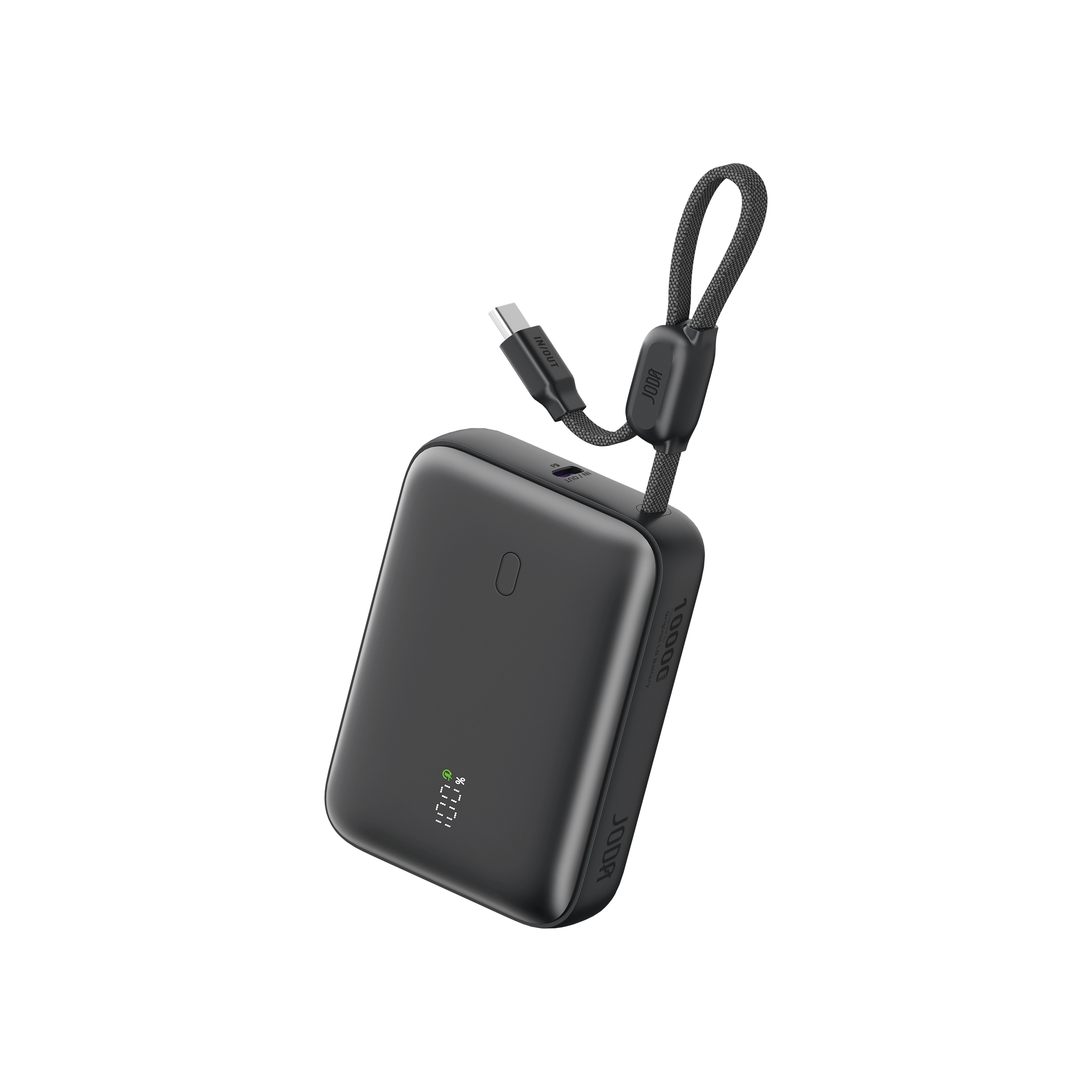 HALO 10 10000mAh PD Power Bank with Built-in Cable