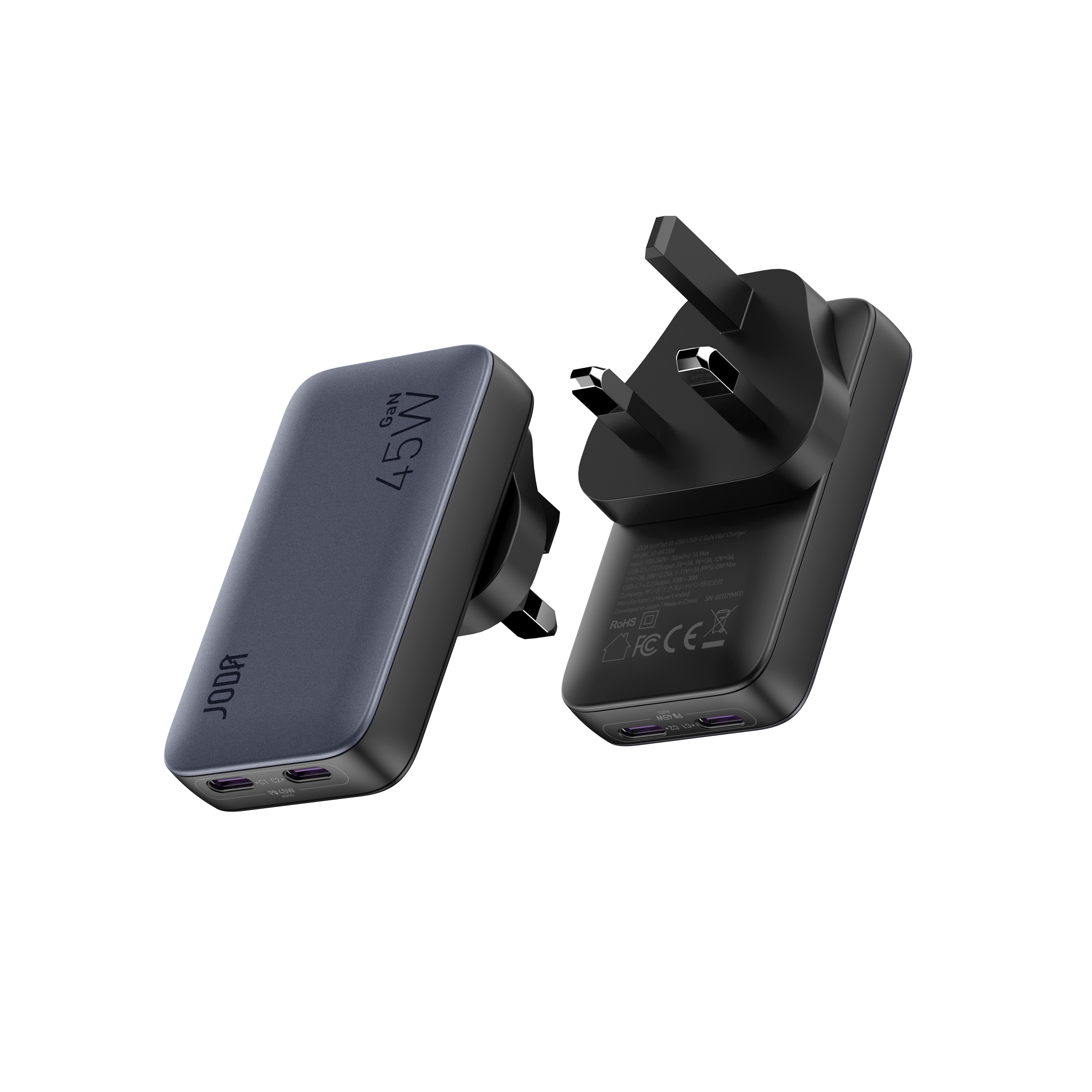JODA VoltPad 45 45W USB-C GaN Wall Charger