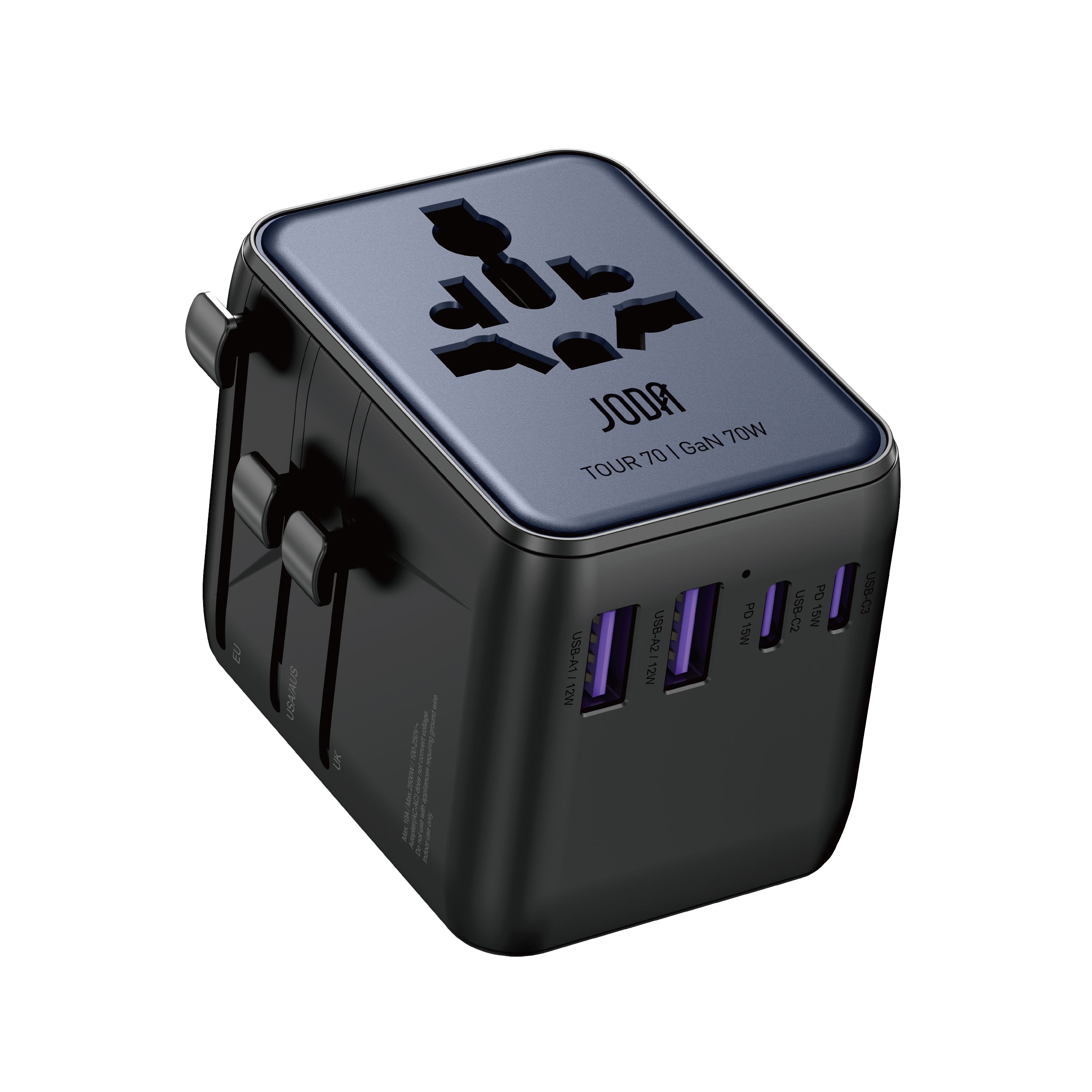TOUR 70 70W GaN Travel Wall Charger