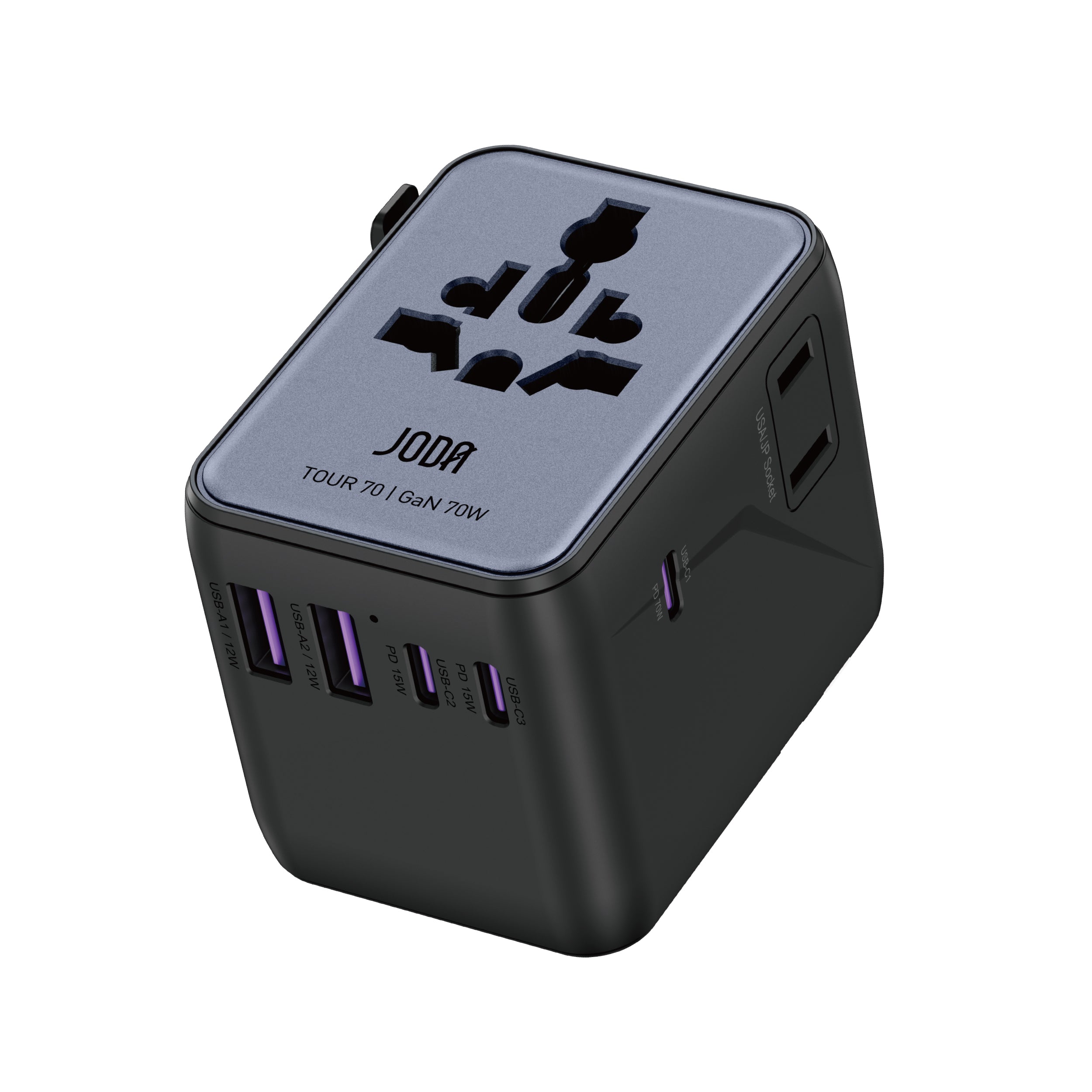 TOUR 70 70W GaN Travel Wall Charger